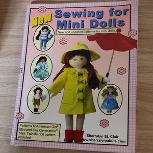 Mini Doll Sewing Patterns Book